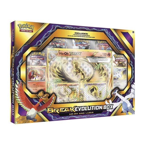 Pokemon TCG: Break Evolution Box Featuring Ho-Oh and Lugia
