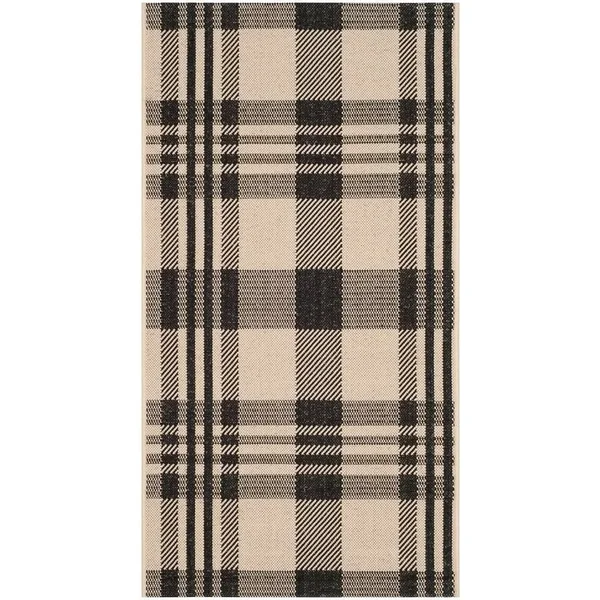 Safavieh Courtyard Red Indoor Outdoor Rug - Runner 2&3x22 x 12&