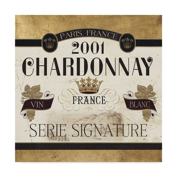 Trademark Fine Art 'Wine Labels II' Canvas Art by Pela Studio, Size: 24 x 24