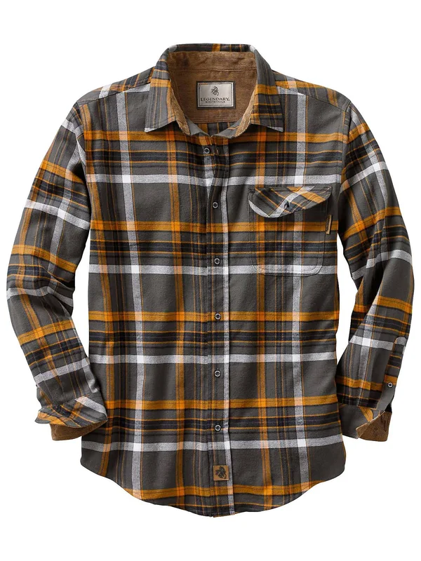 Legendary Whitetails Men's Buck Camp Flannel Shirt, Size: 5XL