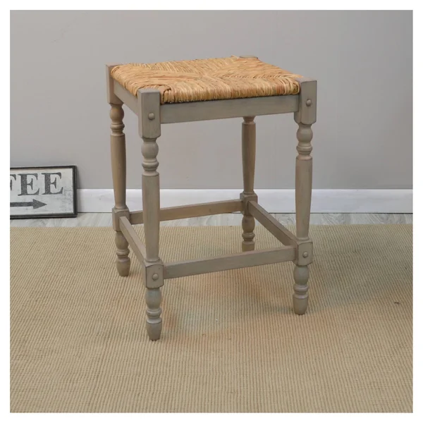 Carolina Classics Austin Counter Stool - Weathered Gray