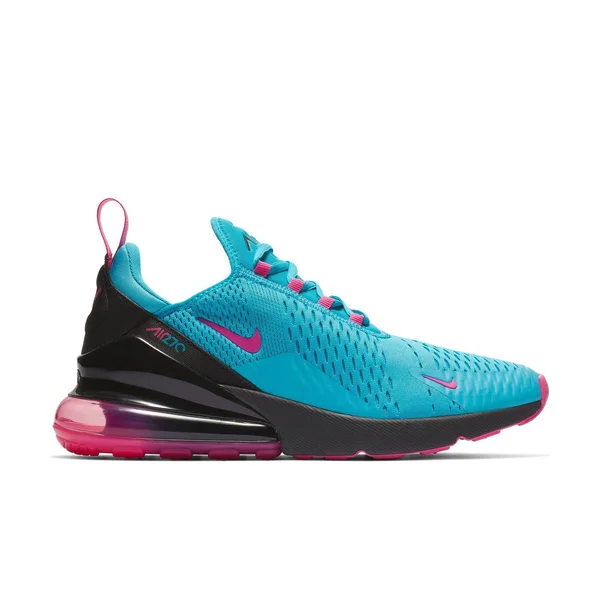 Nike Air Max 270 - Light Blue Fury/Laser Fuchsia Blue, 12