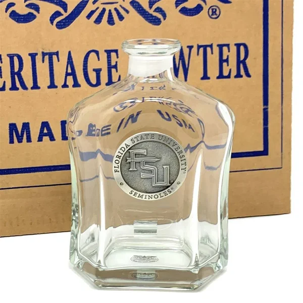 Kentucky Wildcats UK Decanter Whiskey Liquor Bottle