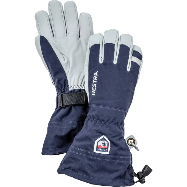 Hestra Army Leather Heli Ski Glove - Brick Red