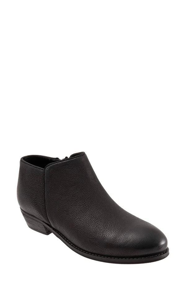 SoftWalk Rocklin Women's Shoes Black Leather : 10 W (D)