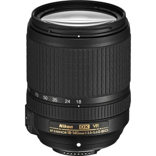 Nikon 18-140mm f/3.5-5.6G Ed AF-S DX Nikkor (VR) Vibration Reduction Lens F/DSLR Cameras - Refurbish