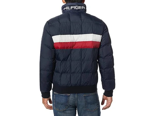 Tommy Hilfiger Men's Essential Quilted Ski Jacket Navy - XL