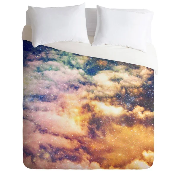 Shannon Clark Cosmic Duvet Cover by Deny Designs - Size: Queen