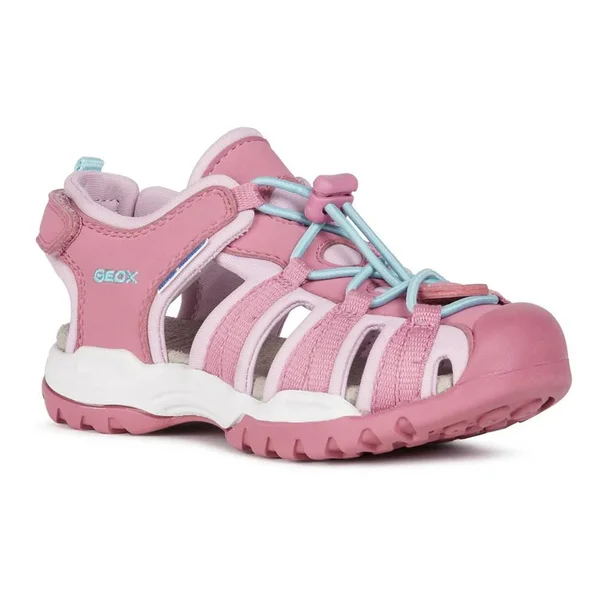 Geox Shoes Borealis Girl Fuchsia and Pink, Size 3.5