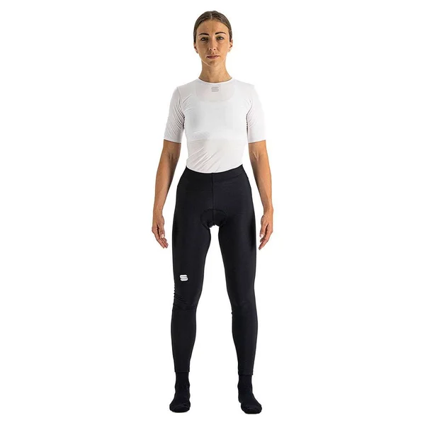 Sportful Classic W Tights Black Light Blue Women - M