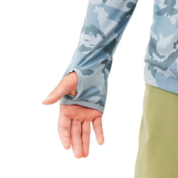 Free Fly Men's Bamboo Lightweight Hoody - Water Camo, 2XL