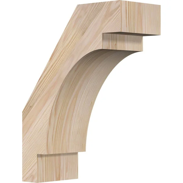5 1/2 inchw x 12 inchd x 16 inchh Merced Smooth Brace, Douglas Fir