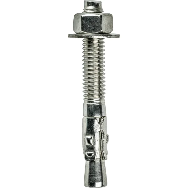 Fastenere 1x22 x 12x22 Wedge Anchors Stainless Steel 304 Qty 5