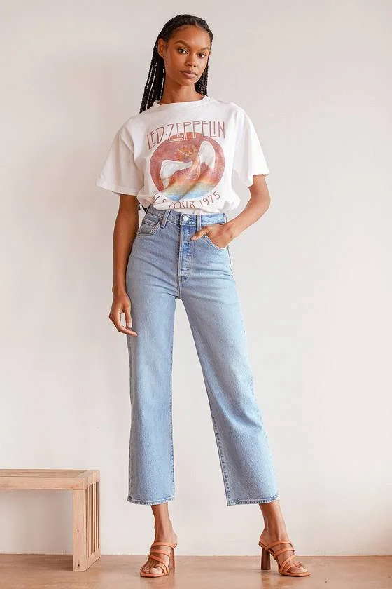 Levi&s Ribcage Straight Ankle Jeans