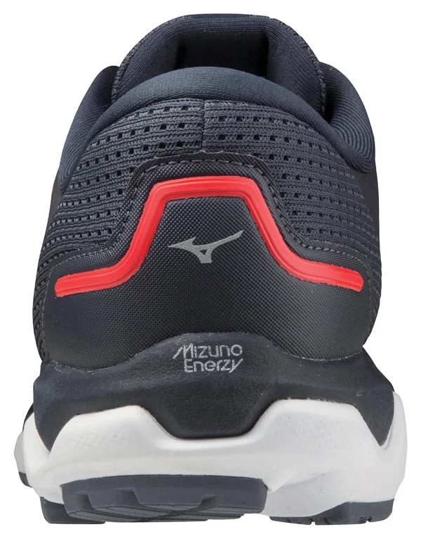 Mizuno Men's Wave Horizon 5 India Ink-Platinum Gold, 15