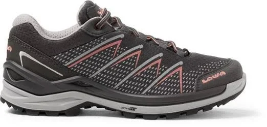 Lowa Women's Ferrox Pro GTX Lo Hiking Shoes Gray 7.5