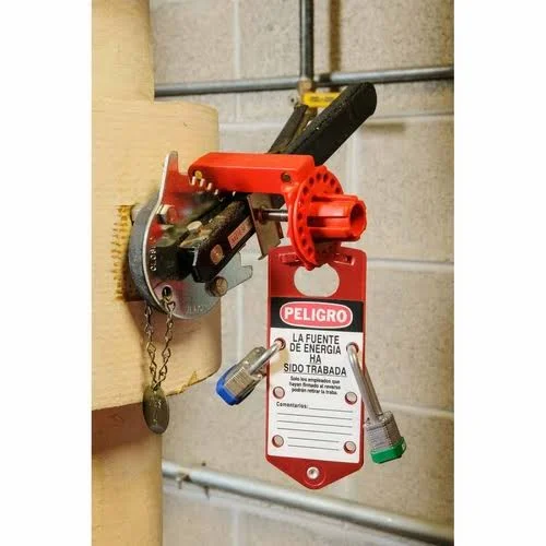 Brady 51281, Green Steel Padlock with 0.75x22 Shackle