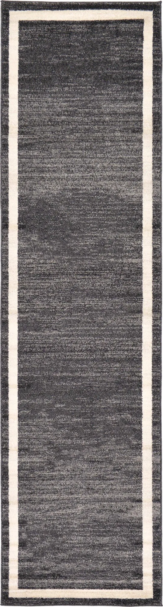 2&7x22x10& Runner Maria Del Mar Rug Black/Ivory - Unique Loom