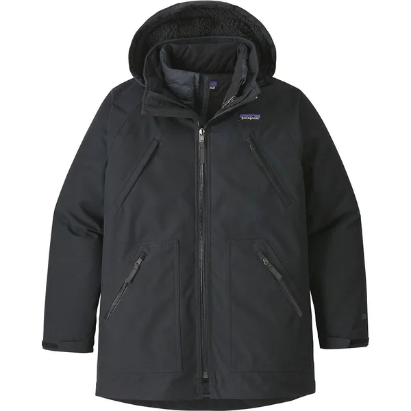 Patagonia Boys& Tres 3-in-1 PARKA-BLACK-M