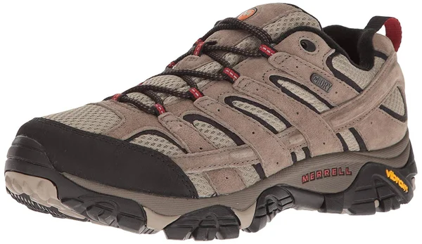 Merrell Men's Moab 2 Waterproof Hiking Shoe, 7, Espresso