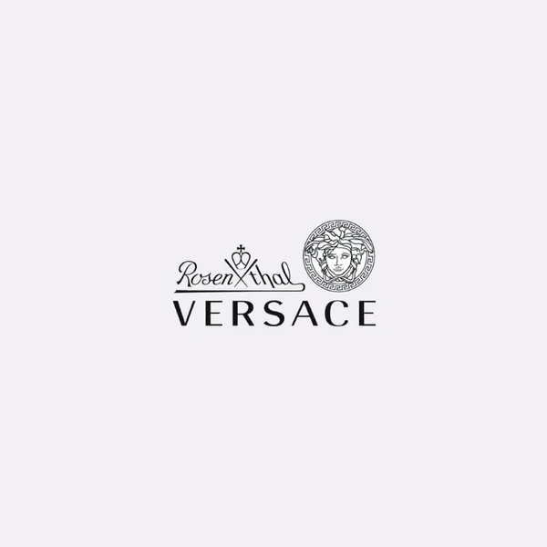 Versace Meets Rosenthal Medusa Lumi鑢e Rhapsody Set 2 Whisky Glass Red