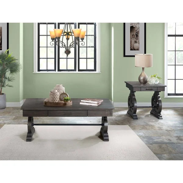 Picket House Furnishings Stanford 2pc Occasional Set-Coffee & End Table