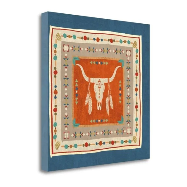Tangletown Fine Art Southwest at Heart Tile I Canvas Wall Art, ShopLadder
