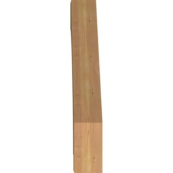 5 1/2x22W x 32x22D x 36x22H Imperial Smooth Brace - Western Red Cedar