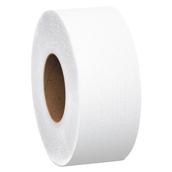 Essential JRT Jumbo Roll Bathroom Tissue, 1-Ply, 2000 ft, 12 Rolls/Carton by Scott - KCC07223