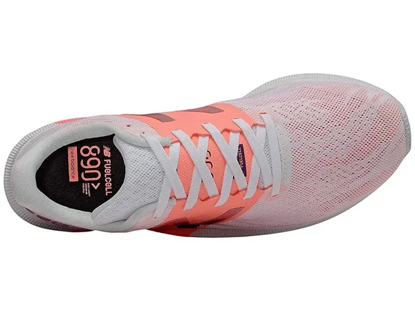New Balance Women's FuelCell 890v8 Running Shoe - Moondust/Ginger Pink