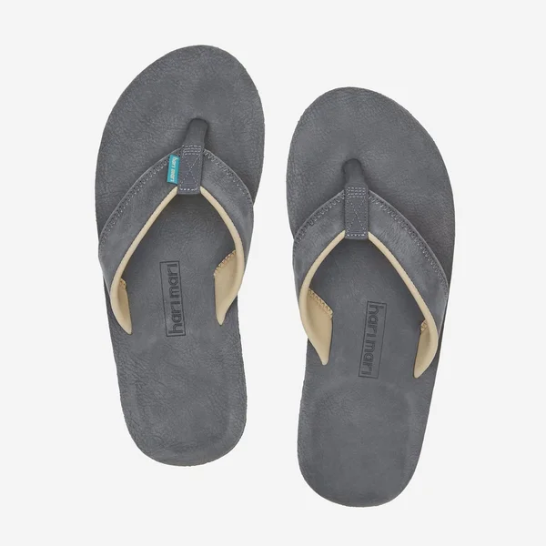 Hari Mari Men's Pier Flip-Flop Sandals Gray Size - 9