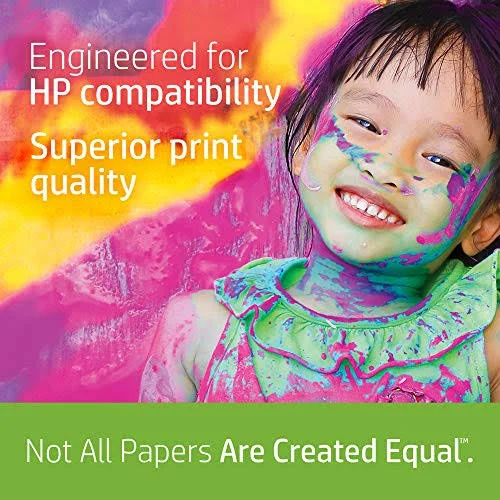 HP Printer Paper Premium 32lb, 8.5x11, 100 Bright, 6 Ream Case, 3000 Sheets