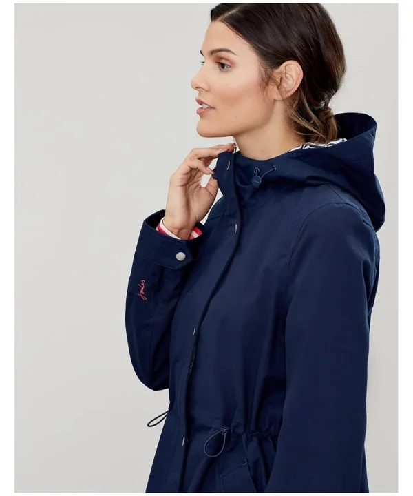 Joules Shoreside Womens Waterproof Jacket - Dark Blue