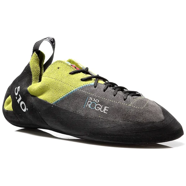 Five Ten Rogue Lace-Up Climbing Shoe Neon Green/Charcoal, 9.5