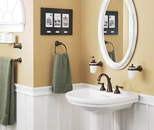 Moen YB5486ORB Kingsley Towel Ring - Oil Rubbed Bronze