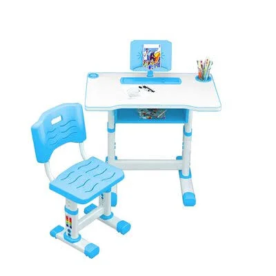 Elsner 27.55x22 W Writing Desk and Chair Set Zoomie Kids Color: Blue