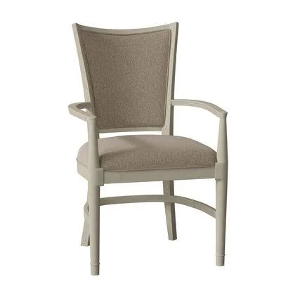 Garland Upholstered Arm Chair Fairfield Chair Body Fabric: 3155 Linen, Frame Color: Almond Buff