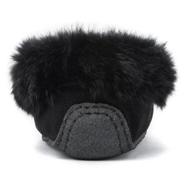 Manitobah Mukluks Women's Traveller Moccasin Crepe Black 8