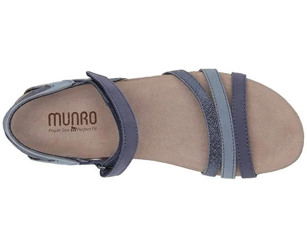 Munro Women's Summer, Blue Combo Size: 10 N