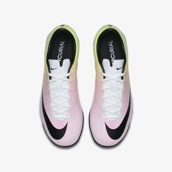 Nike Mercurial Victory V TF Jr - White/Volt/Orange