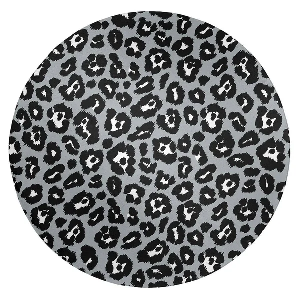 Oakland Football Leopard Print Area Rug - Silver/White/Black - 2.5' x 8'