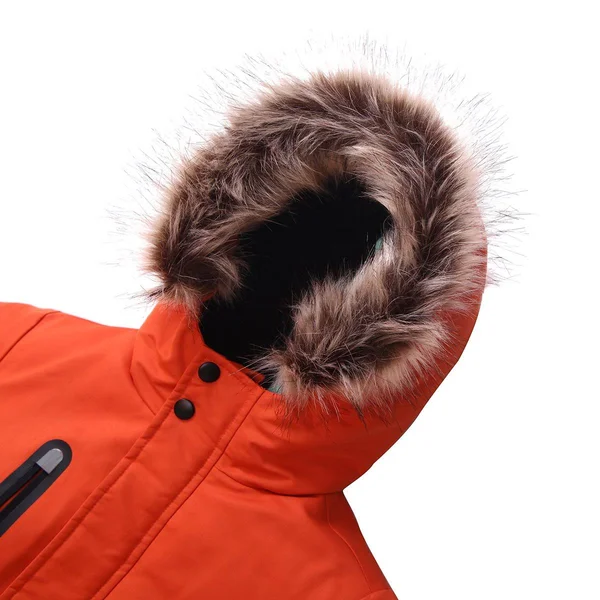 Rokkau0026rolla Boys& Water-Resistant Lined Hooded Thickened Parka Jacket with Removable Faux-Fur Hood Trim Mandarin Orange, Boy