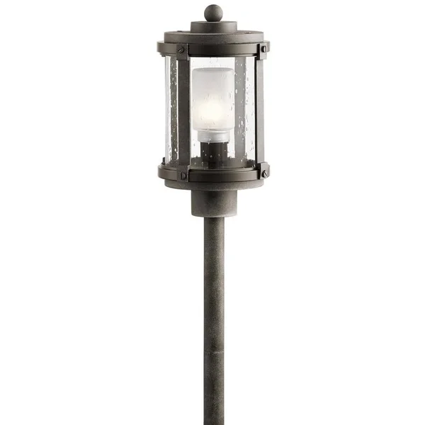 Kichler 2-Watt Olde Bronze Low Voltage Hardwired LED Path Light New