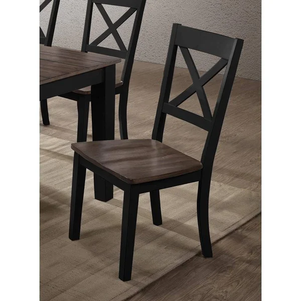 A La Carte 2-pk Chair - Black