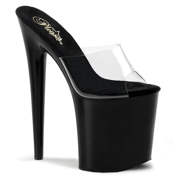 Pleaser - FLAMINGO-801 11 - Clear/Clear