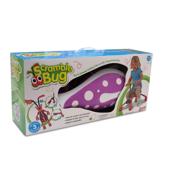 Scramblebug Ride On - Purple