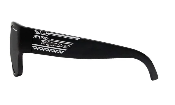 Bomber Irie Bomb Polarized Sunglasses Matte Black/Red Mirror
