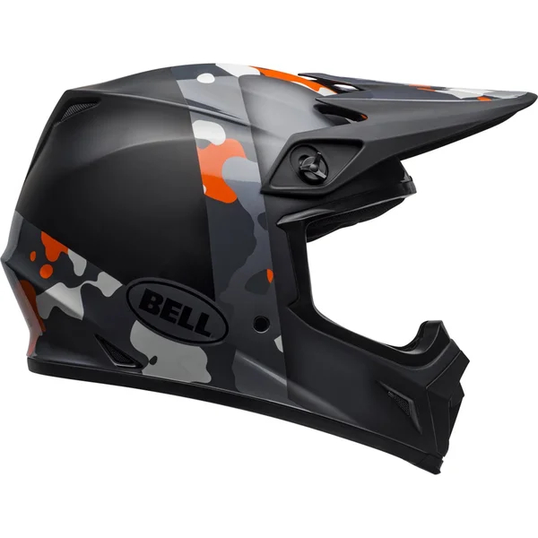 Bell MX-9 MIPS Helmet Presence Black/Orange/Camo 2XL