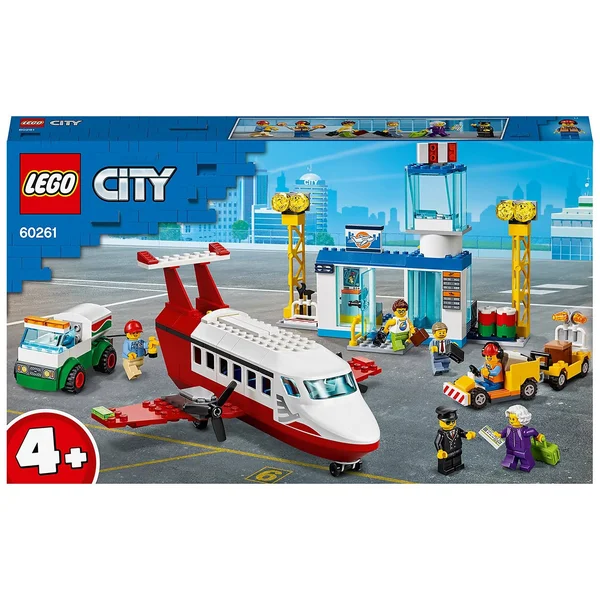 Lego 60261 City Central Airport Charter Plane