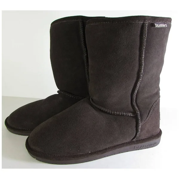 Bearpaw Emma Short Boot - Women's Chocolate - 10.0